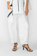 IC Collection Crackle Print Bubble Pants-6789P