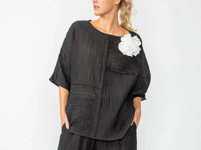 Designer's Fabric Top Choice- Tunic Top-6814T-DUP2