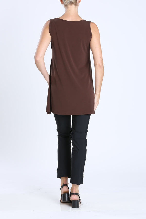 IC Collection Sleeveless Tunic- IC-6822T