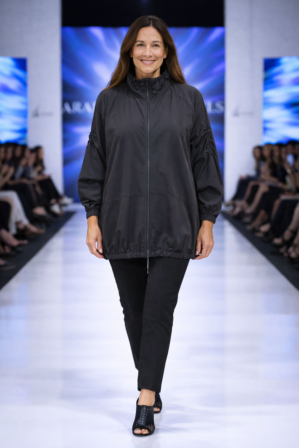 IC Collection Fashion Forward Zip Up Jacket -IC-3914J