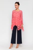 IC Collection  Petal Sleeve Top 6495T