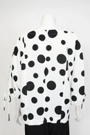 Drop Bubble Sleeve Spaghetti Top 7016T