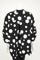 Pleat Hem Kimona Blouse 7027B-BLACK