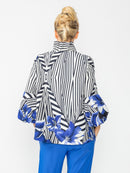 IC Collection Floral Illusion Jacket-IC-7046J