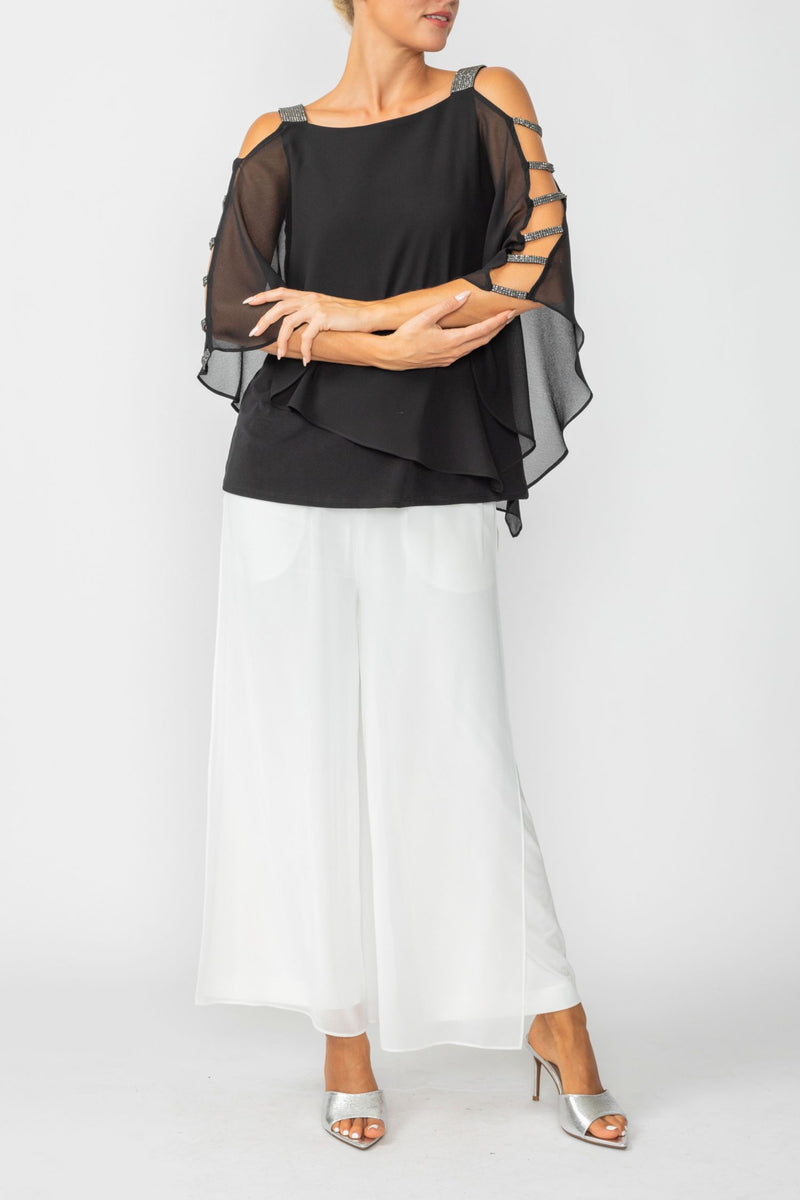 IC Collection Open Shoulder Top-IC-7050T