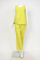 Side Down Spaghetti Tied Top 7061T-LIME
