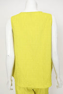 Side Down Spaghetti Tied Top 7061T-LIME