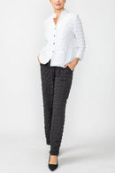 Stand Collar Short Jacket-7073J