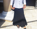 IC Collection Open Slit Skirt-7085S