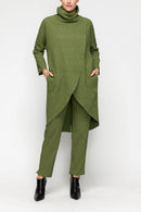 IC Collection Twisted Collar Crossover Top-7133T-DUP