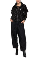 IC Collection Luna Sheen Zip Vest-7144V
