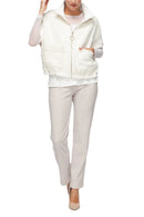 IC Collection Luna Sheen Zip Vest-7144V