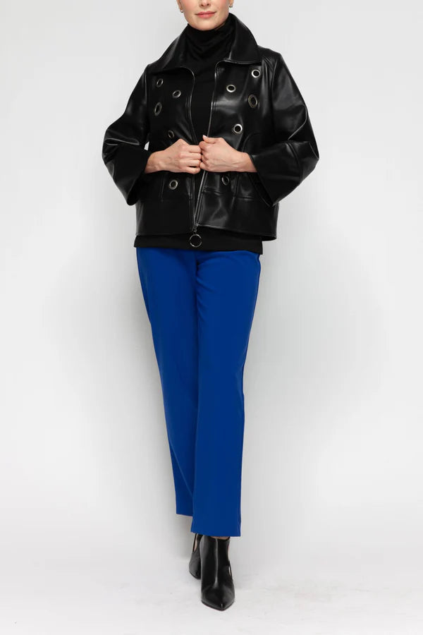 IC Collection Eyelet Detail Jacket-7149J