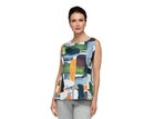 IC Collection Reversible Artist Print Top-7461T