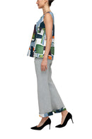IC Collection Reversible Artist Print Top-7461T
