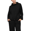 IC Collection Cinch-Neck Sculpted Pullover-7169T