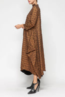 IC Collection Textured Swing Dress-7271D