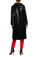 IC Collection Red Point Mosaic Jacket-7198J
