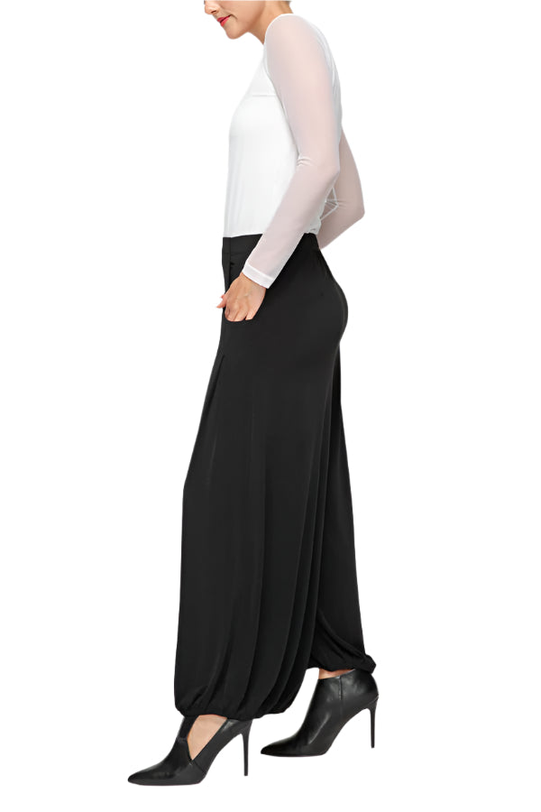 IC Collection Pleated Baggy Pants-7200P