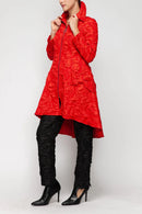 IC Collection Ribbon Detail Hi-Low Jacket-7231J