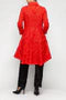 IC Collection Ribbon Detail Hi-Low Jacket-7231J
