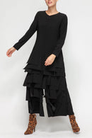 IC Collection Layered Ruffle Jumpsuit-7232JS