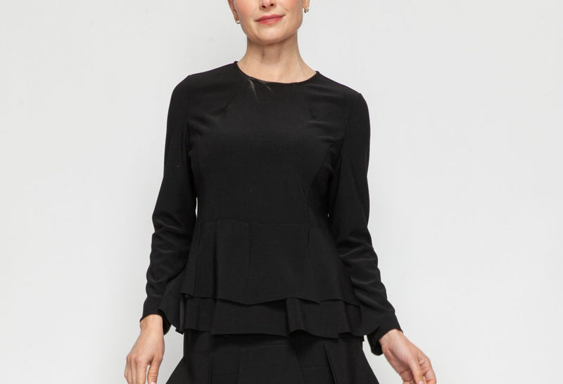 IC Collection "Luna" Layered Asymmetrical Top-7233T