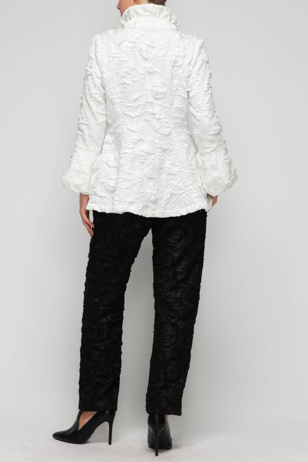 IC Collection Bloom Zip Up Jacket-7238J