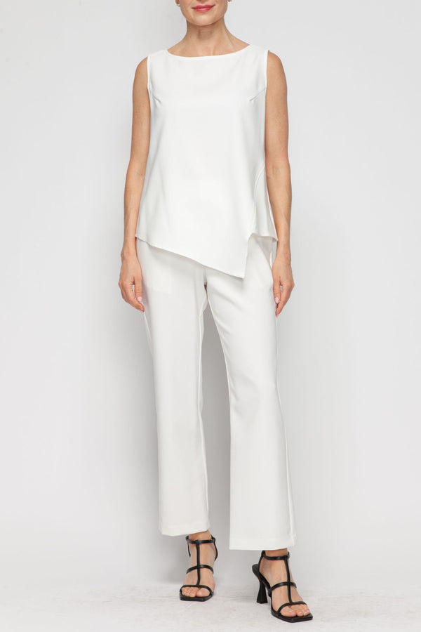 IC Collection Asymmetrical Sleeveless Top-7274T