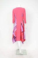 IC Collection Color Block Dress 7285D