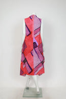 Sleeveless Back Zip Dress 7303D