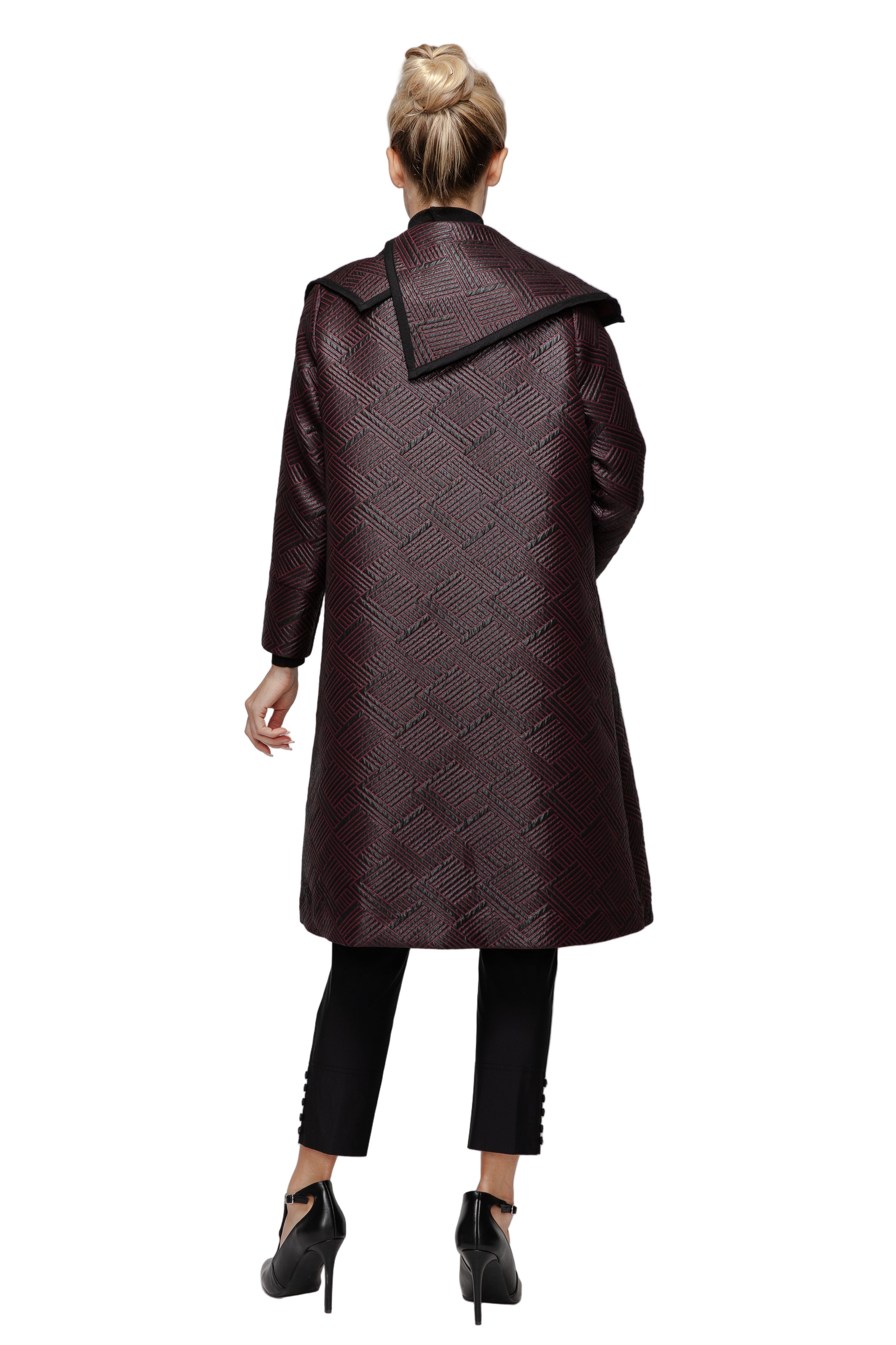 IC Collection Bordeaux Eclipse Coat-7343J