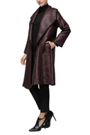 IC Collection Bordeaux Eclipse Coat-7343J