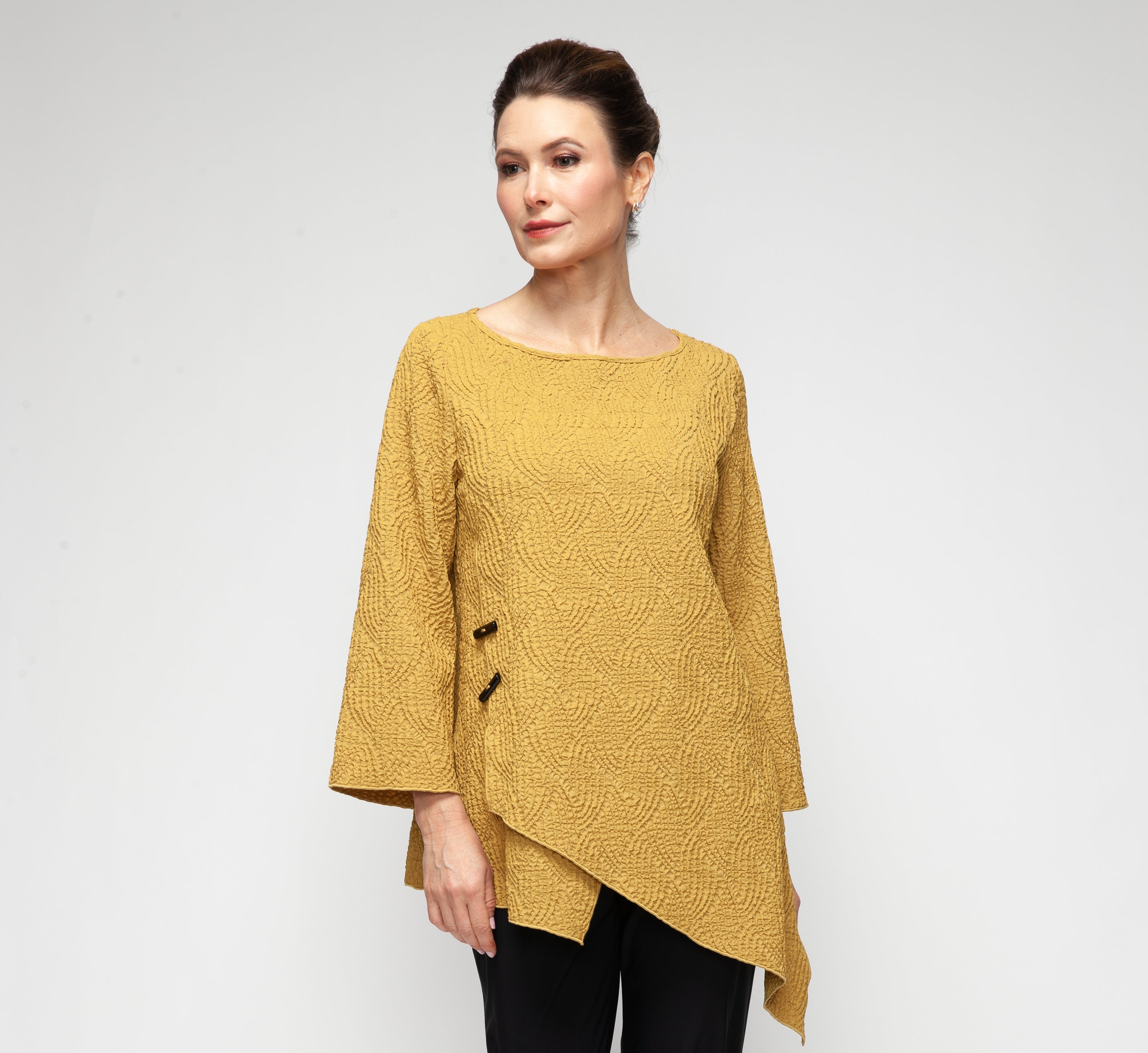 IC Collection Raglan Asymmetrical Tunic-7361T