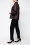 IC Collection Geometric Textured Zip Jacket-7366J