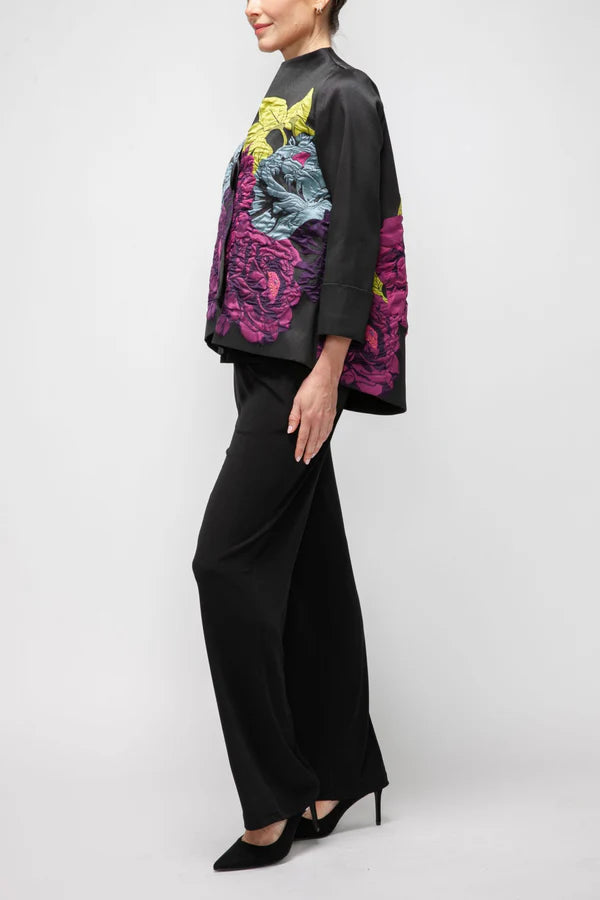 IC Collection Floral Jacket-7398J