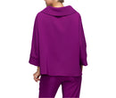 IC Collection Ruffle Trim Top-7417T