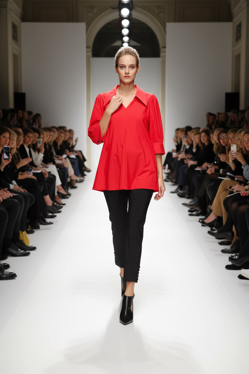 IC Collection Puff Sleeve Top-7428T