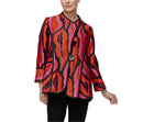 IC Collection High-Low Button Jacket-7522J
