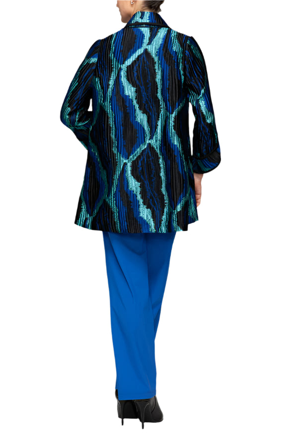 IC Collection Contrast Accent Jacket-7523J