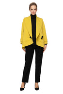 IC Collection Crescent Drape Jacket-7541J