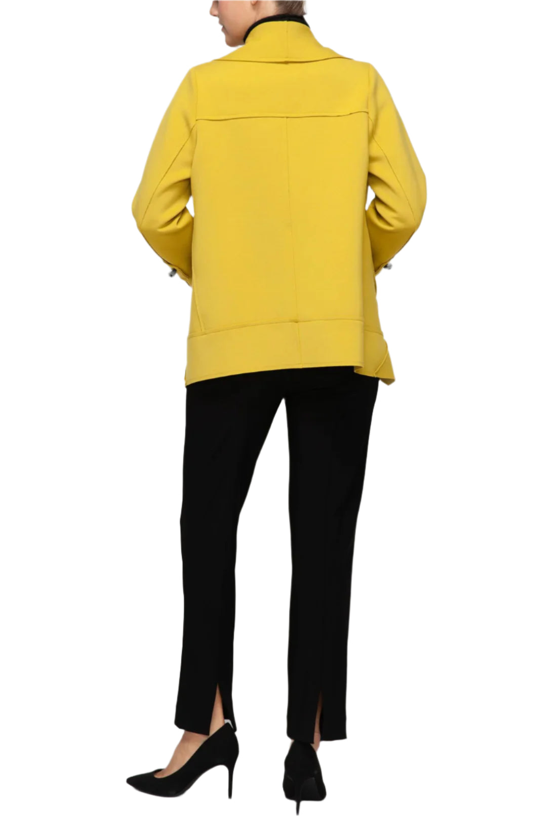 IC Collection Crescent Drape Jacket-7541J