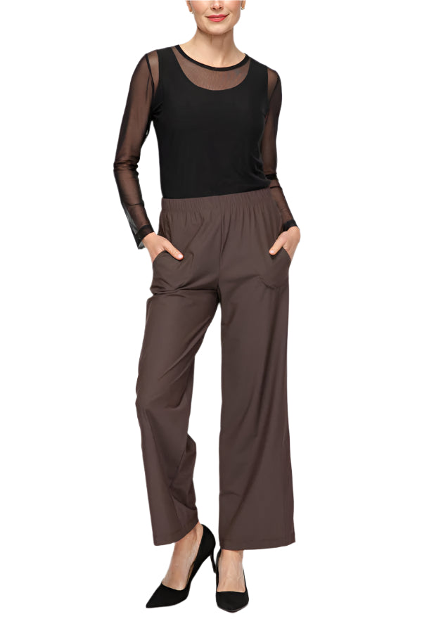 IC Collection Side-Slit Pants-7549P