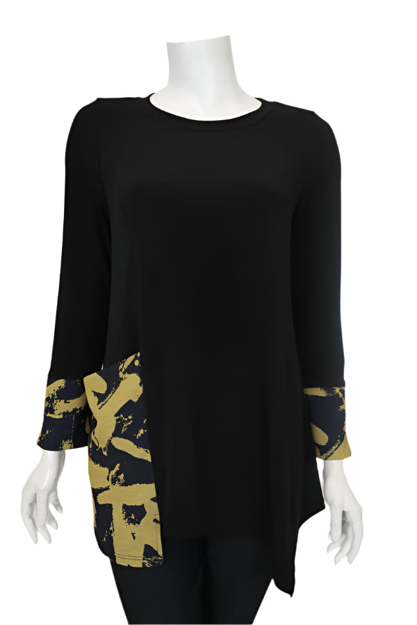 IC Collection Asymmetric Pocket Detail Top-7584T