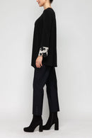 IC Collection Asymmetric Pocket Detail Top-7584T