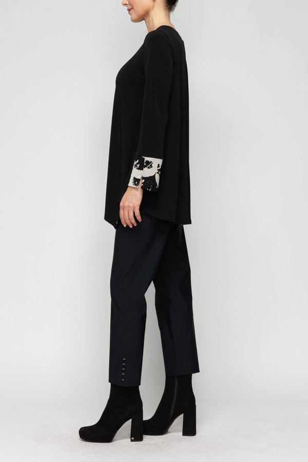 IC Collection Asymmetric Pocket Detail Top-7584T