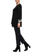 IC Collection Asymmetric Pocket Detail Top-7584T