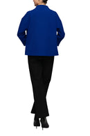IC Collection Ruffle Trim Jacket-7599J