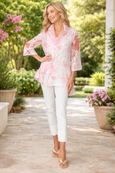 IC Collection Sheer Floral Jacket-IC-2277J-DUP