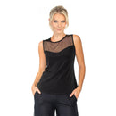 IC Collection Sleeveless Mesh Basic Top-IC-4689T